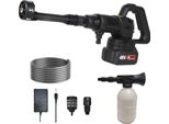 Idropulitrice, Potenza 150W, Pressione 10Bar, Uscita Acqua 3,6L/Min, Nero 1X Batteria, Funzionamento A Batteria