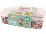 Playbox Perline Stirabili In Astuccio Di Plastica Pastello Pastoso + Piastrina E Motivi 12000 Pz