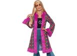 Smiffys - Cappotto "Anni '60"" Per Donna SM1739 (M) (Rosa/Colore)"