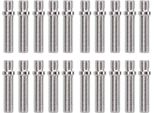 20Pcs Perno Di Tornitura Ruota Estesa 58 Mm Lunghezza 41 Mm Gambo Acciaio Forgiato A Freddo Per Auto M12X1.25 A M12X1.5
