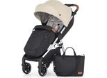 Passeggino Sportivo Petite&Mars Royal3 Argento Sahara Beige