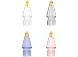 4Smarts Lucid Stylus Pencil Tips Per Apple Pencil 1A Gen./2A Gen./Usb-C/Pro 4Szt Multicolore