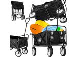 Magnum Carrello Da Spiaggia Pieghevole Nero