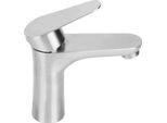 Acciaio Inox Caldo Freddo Rubinetto Miscelatore Acqua Rubinetto Del Lavello Con Maniglia Singola Per Uso Bagno