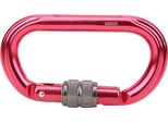 25KN Alluminio Rosso All'aperto Arrampicata Sicurezza Fibbia Moschettone Connessione O Tipo Di Blocco