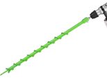 Coclea 4X79Cm Per Macchina Perforatrice - Adattatore 20Mm Coclea A Paletto - Coclea Da Giardino Per Attrezzi Da Giardino