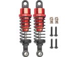 Ammortizzatore Rc 65 Mm, In Lega Di Alluminio, Ammortizzatore A Molla, Adatto Per Traxxas Slash 2WD, Rosso