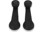 2 Pcs Auto Finestra Winder Maniglia 321 837 581A Manovella Manopola Della Porta Di Ricambio Per T2 T25