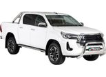 Barra Di Protezione Paraurti Anteriore Per Toyota Hilux 2021-2025 ø63Mm Acciaio Protezione Argento