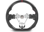 Volante In Pelle Traforata Hydro Dip Look Fibra Di Carbonio Per Subaru Wrx Sti 2015-2021