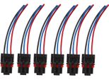 6Pcs Pulse Power Plug Pigtail Sostituzione Cablaggio Per Polaris Ranger Xp 1000 2018-2022
