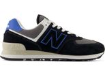 New Balance 574 Wildleder Trainer, Schwarz 40.5 Eu