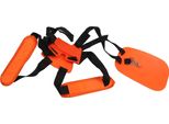 Trimmer Tracolla Doppia Decespugliatore Tosaerba Cintura In Nylon Per Giardino