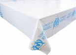 Tovaglia Om In Plastica 130 X 180 Cm - Taglia Unica