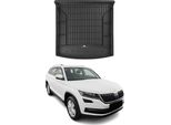 Rivestimento Del Bagagliaio In Gomma Omac Per Skoda Kodiaq 2016-2025 5 Posti Rivestimento Del Bagagliaio In Tpe