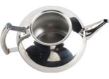 Teiera Da 2L 201 In Acciaio Inox Bollitore Per Caffè E Tè Con Filtro Infusore Rimovibile