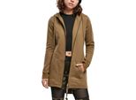 Urban Classics Donna - Sweat Parka Zip Hoody Oliv - Xs