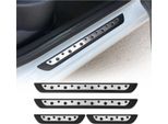 Soglie Delle Portiere Per Mercedes Cla Shooting Brake In Acciaio Inox 4X