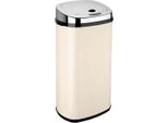 Pattumiera Automatica 42L Crema / Acciaio Inox Kitchen Move Bat-42Ls02A Cream Ss