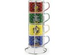 Set Di Tazze Da Caffè Espresso 4 Pezzi Harry Potter 100 Ml, Egan