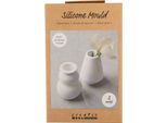 Creativ Company Silicone Stampo Vaso Set 2 Parti Resina Colata Cemento Gesso 170Ml