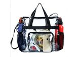 Inf Borsa Tote Trasparente In Pvc - Organizer Portatile Da Viaggio