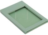 Cornice Fotografica In Plastica Rettangolare Da Tavolo Classica Ancora Per Foto Fujifilm Instax Mini 3In Verde Avocado