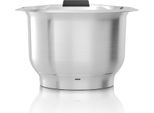 Vasca Di Miscelazione MUZS2ER Di Bosch In Acciaio Inox, 3,8 Litri, Lavabile In Lavastoviglie, Robusta, Adatta Per Robot Da Cucina Mum Serie 2