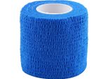 5 Rotoli /Set Impermeabile Nastro Autoadesivo Benda Dito Articolazioni Wrap Cura Dello Sport (Blu)
