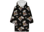 One Piece Poncho Con Cappuccio Schwarz Taglia Xs - L Poliestere