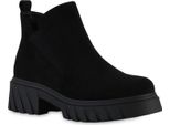 Van Hill Stivaletti Classici Leggermente Foderati Da Donna Scarpe Con Suola Profilata 841831, Colore: Nero, Taglia: 37