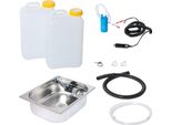 Kit Lavello Da Campeggio 12V Lavabo Lavello 325X265X100Mm Integrato 19 Litri T4 T5 T6