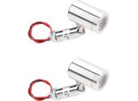 2 Pezzi Mini Led Spotlight DC12V 1W 30�� Angolo Indoor Accent Up Lights Gioielli Vetrina Spot Light Per Ktv Cabinet Bookshelf Hallway Luce Bianca