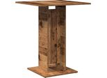 Syfax™ Tavolo Da Bistrot Legno Antico 60X60X75 Cm In Truciolato