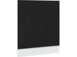 Syfax™ Pannello Lavastoviglie “Lyon” Rovere Nero 60X1,5X67 Cm