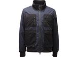 4509AE Giubbino Uomo Aeronautica Militare Blue/Black Jacket Man