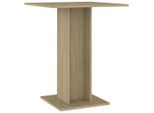 Syfax™ Tavolo Da Bistrot Rovere Sonoma 60X60X75 Cm Legno Multistrato