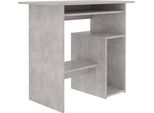 Syfax™ Scrivania Grigio Cemento 80X45X74 Cm In Legno Multistrato