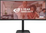 Aoc E4 CU34E4CV Monitor Pc 86,4 Cm (34") 3440 X 1440 Pixel Ultrawide Quad Hd Lcd Nero"