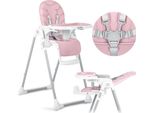Sedia Da Pranzo Rosa Per Bambini Ricokids Tulo
