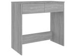Syfax™ Scrivania Grigio Sonoma 80X40X75 Cm In Legno Multistrato