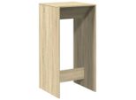 Syfax™ Tavolo Da Bar Rovere Sonoma 51X50X103,5 Cm In Legno Multistrato