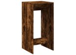 Syfax™ Tavolo Da Bar Rovere Fumo 51X50X103,5 Cm In Legno Multistrato