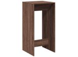 Syfax™ Tavolo Da Bar Rovere Marrone 51X50X103,5 Cm In Truciolato