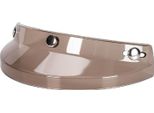 Universale Moto 3 Bottoni A Pressione Visiera Flip Up Down Open Face Casco Vento