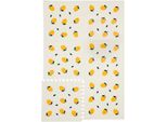 Tappeto Per Bambini Kindernest In Schiuma - 6 Pezzi, Antiscivolo, Morbido E Impermeabile, Per La Sicurezza - Tappetino Per Gattonare 180X120 Cm, Crema Limone