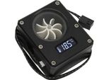 Misuratore Di Raffreddamento Ad Acqua Per Pc 12V Piccolo 3Pin Interfaccia G1/4 Filetto Durevole Acrilico Antiruggine Misuratore Di Flusso Del Computer Per Pc Nero