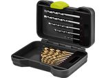 Goobay 77848 Set Di Punte Per Metallo E Pietra, 17 Pezzi - Set Di Utensili Flessibili In Robusta Valigetta Di Trasporto