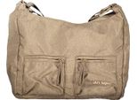 Elegante Borsa Da Donna Beige Con Pratica Tracolla E Scomparti Interni