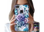 Custodia Per Huawei P9 Lite 2016 - Custodia Con Motivi Floreali Rosa + Pellicola